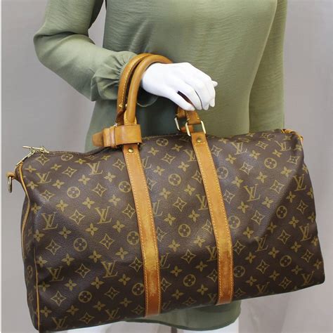 louis vuitton duffle bag 45 vs 55